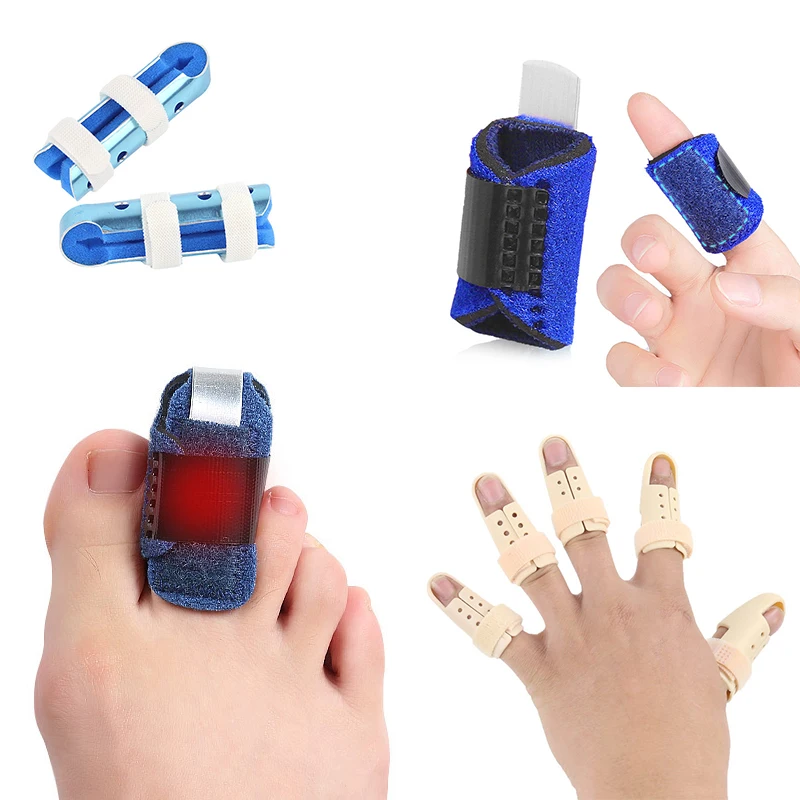 

1Pcs Finger Toe Splint Straightener Correction Tools Brace Support Crooked Claw Toe Stabilizer Posture Corrector Finger Brace