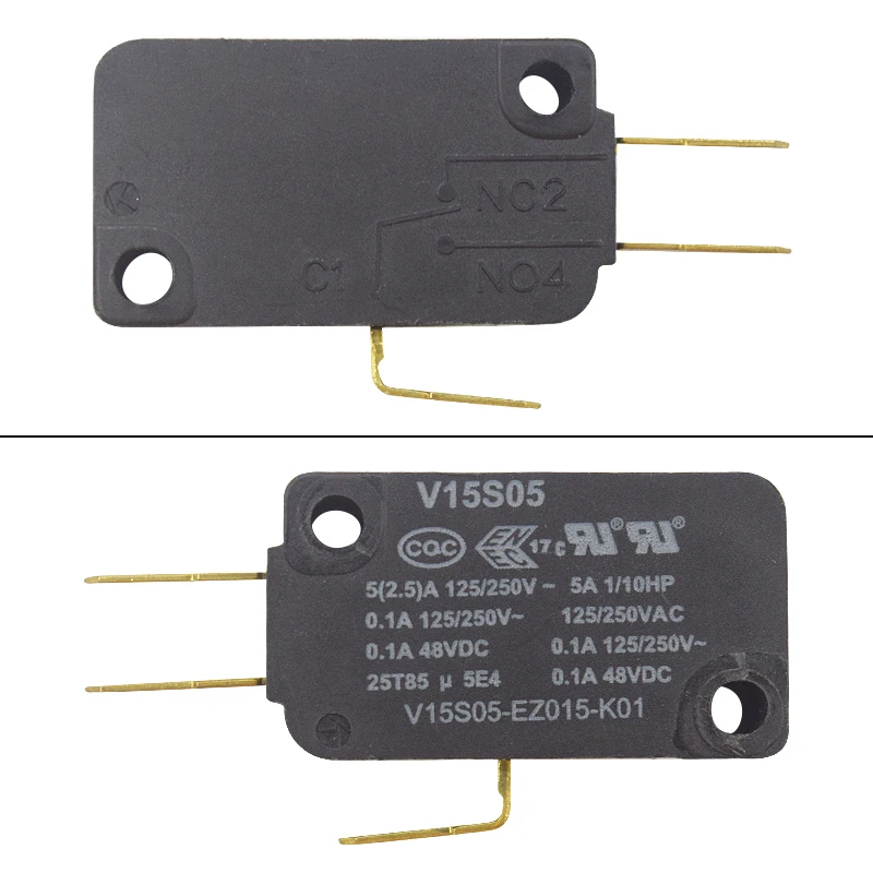 3 шт. для Honeywell V15S05-EZ015-K01 микро концевой выключатель 3-Pin 5A 125/250VAC 0.1A 48VDC-используется