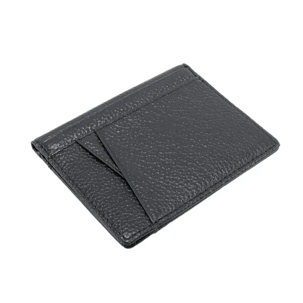 

Soft Small Bifold Purse for Driver License with 8 Card Slots Credit Card Holders Men Wallet Super Slim Genuine Leather