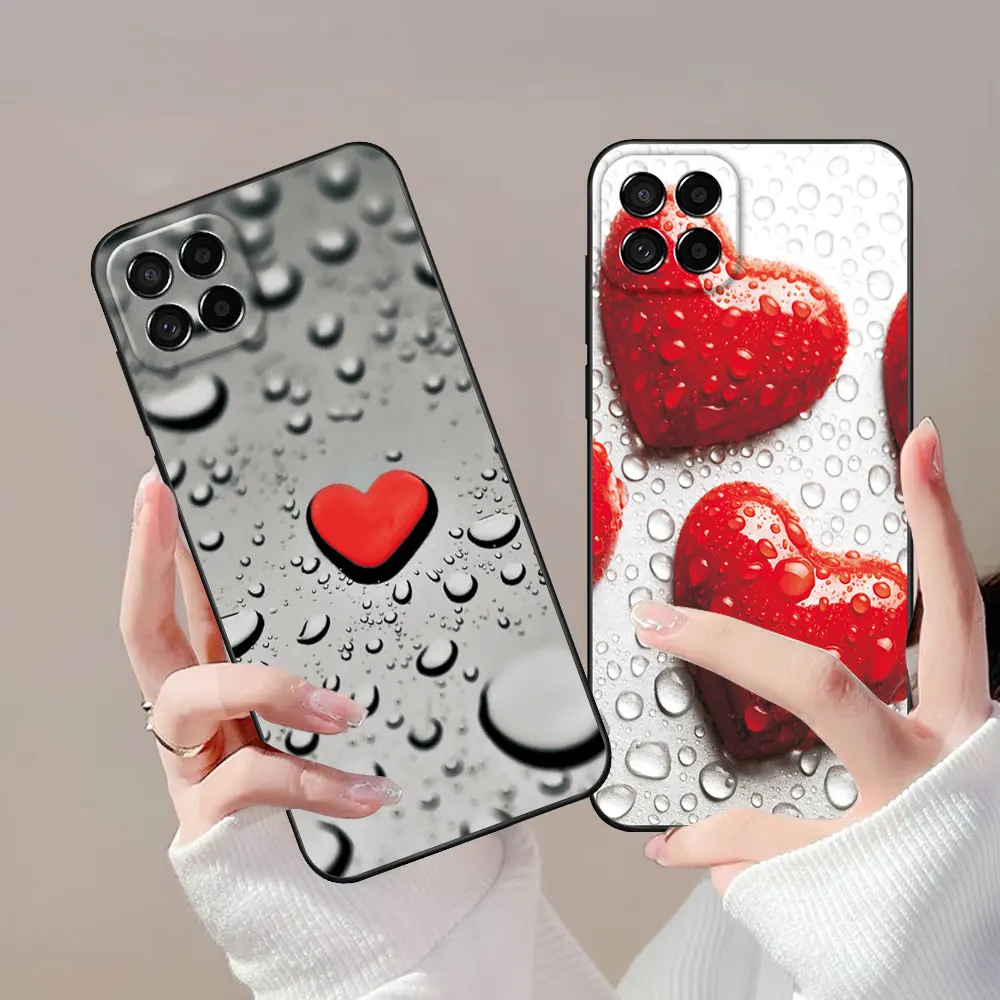 Фото Черный матовый мягкий чехол для Samsung Galaxy M33 №5