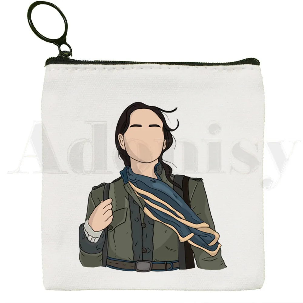 Shadow and Bone Fine Make Me Your Villain Coin Purse Illustration Key Case Simple Small Cloth Bag New Creative Coin Purse