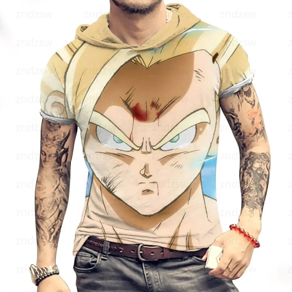 

Couple's Hoodie Men European Size Summer Fashion Vegeta Men's Hoodies Dra-gon-Ball Print Harajuku Trend Travel Goku Essentials