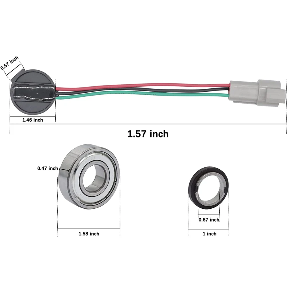 Датчик скорости для гольф-мобиля и магнитные комплекты GE клубных автомобилей