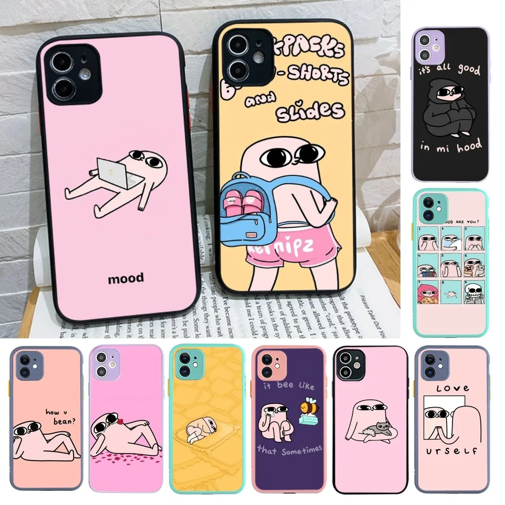 K-Ketnipz мультяшный чехол для телефона iPhone 14 11 12 13 Mini Pro Max 8 7 Plus X XR XS MAX Прозрачный