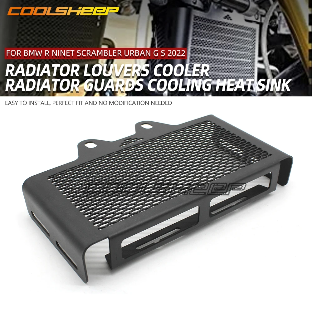 

RNINET, Защита радиатора для BMW R NINET R Nine T R9T SCRAMBLER URBAN G S 2013-2022, защитная крышка радиатора мотоцикла, аксессуары