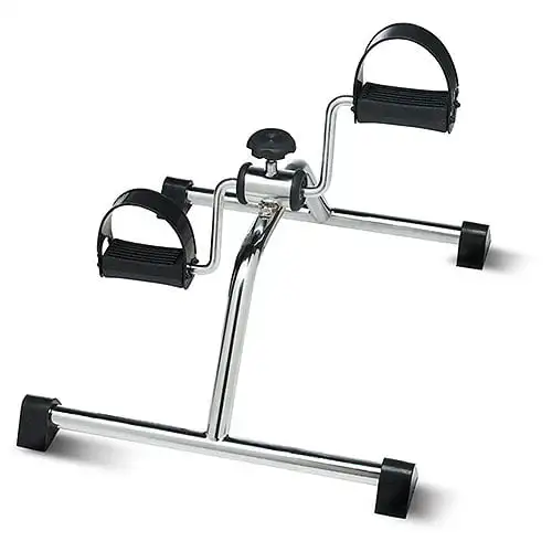 

Desk Pedal Exerciser, Compact Exercise Equipment for Arms and Legs, Great for Elderly, Seniors, Disabled or Office Use