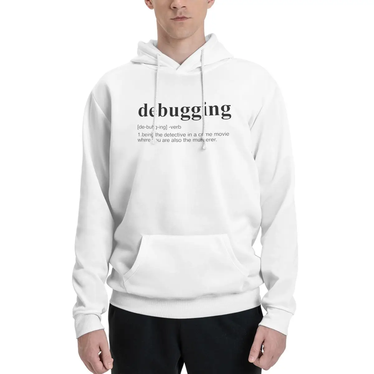 

Debugging Definition Programmer Coding 11 Couples Plus Velvet Hooded Sweater High quality With hood Hoodie Leisure cute