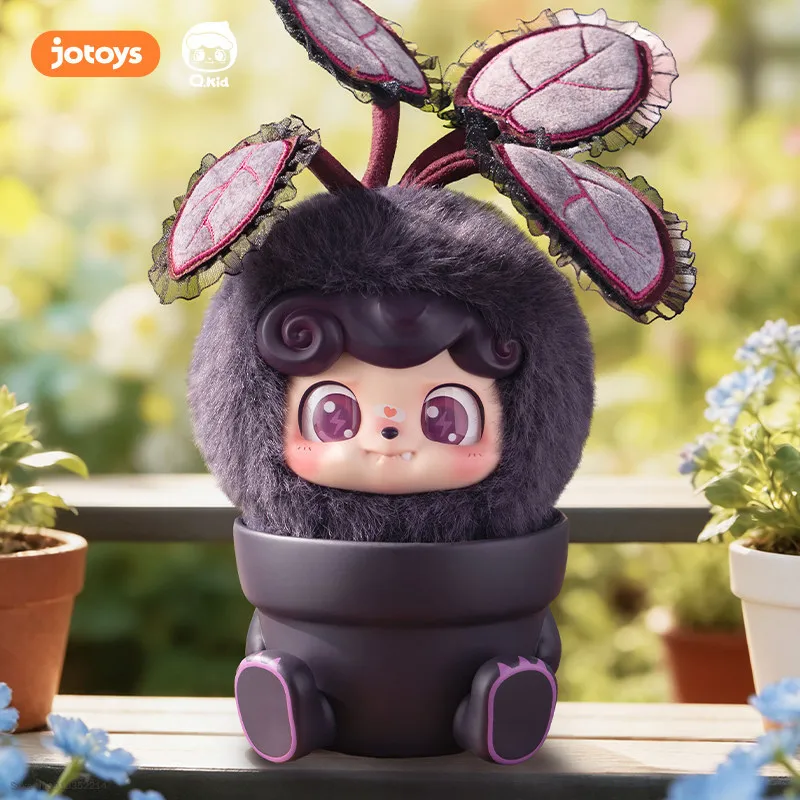 Фото Коллекционная плюшевая фигурка Jotoys Blind Box Qbao из серии «Растения в горшках», настольное декоративное украшение, подарок-сюрприз для взрослых №2
