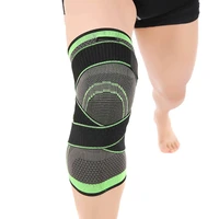 knee support wrap breathable elastic knee bandage pressure knee pads sports safety exercise knee protection gear