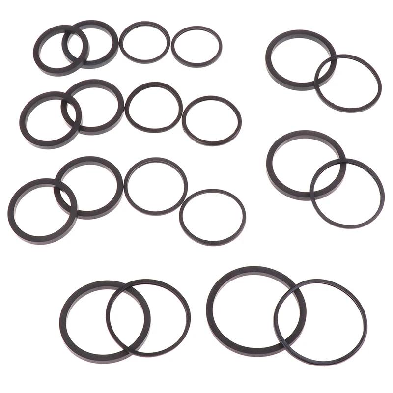 Фото Комплект из 4 уплотнительных колец (O-Ring) для дисковых тормозов горных и шоссейных велосипедов, поршней тормозных суппортов, износостойкие уплотнительные кольца из полиэтилена для велосипедов и мотоциклов №1