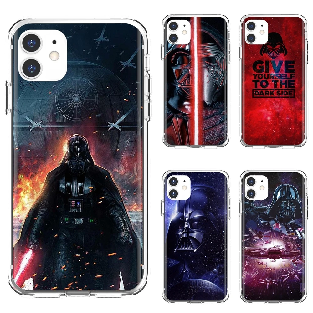Чехлы для телефонов с пробуждением силы и Дартом Вейдером чехлы iPhone 10 11 12 13 Mini Pro 4S