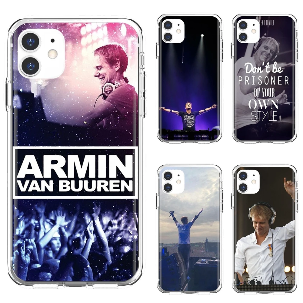 Чехол из ТПУ для iPod Touch 5 6 Xiaomi Redmi S2 Pro 5A Pocophone F1 LG G6 Q7 G5 Armin-van-Buuren-датский-Trance |
