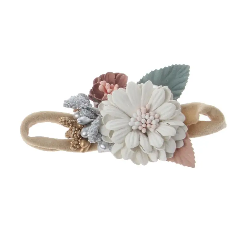 

Детские милые головные уборы в стиле принцессы с жемчугом, подарки для малышей, аксессуары для волос