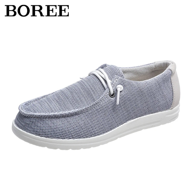

Women's Casual Loafers Comfortable Cotton Fabric Slip-on Vulcanized Shoes Ladies Breathable Walking Footwear Plus Size 43