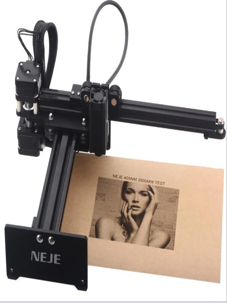 Mini DIY NEJE 3500mw master 3D Laser Engraving Machine USB Printer cutting Engraver enlarge