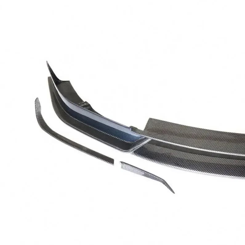 Передний спойлер автомобиля из углеродного волокна Model X для Tesla 75D 90D P90D 100D P100D