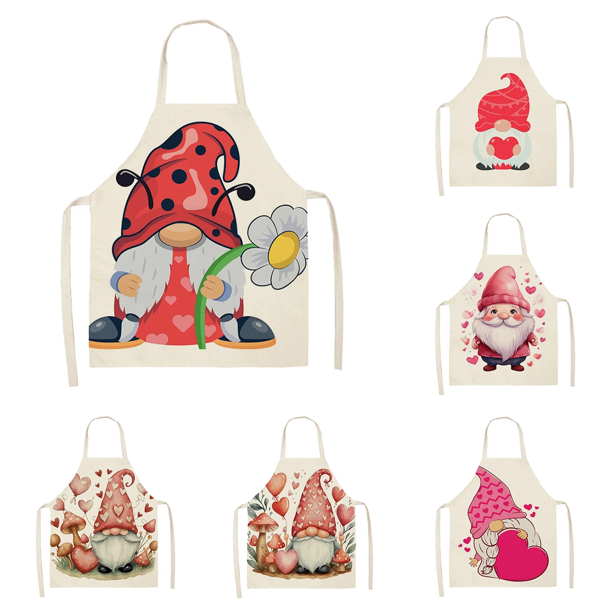 Кухонный Фартук для женщин льняной водонепроницаемый фартук мужчин и детей