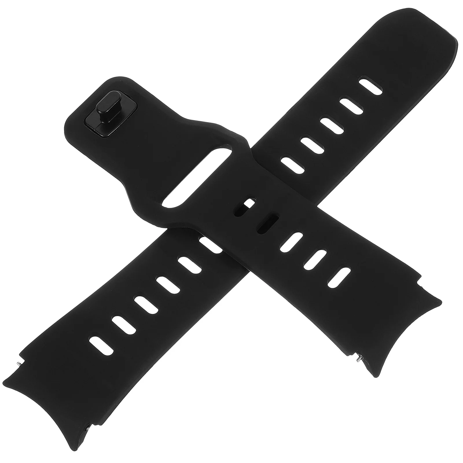 

Multipurpose Watch Strap Man Men's Belt Replacement Silica Gel Smartwatch Parts