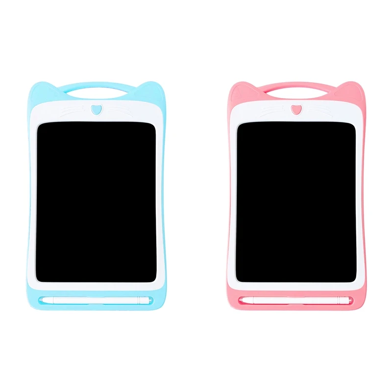 

-9-дюймовая цветная ЖК-доска для письма, портативная электронная доска для письма с переключателем блокировки, доска для рисования, детский ...