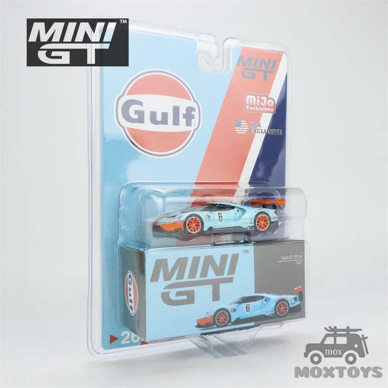 MINI GT 1:64 Ford GT GTLM GULF LHD Diecast Model Car