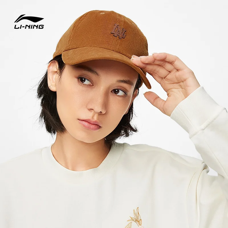 Бейсболка Li Ning для мужчин и женщин новинка 2023 Женская Спортивная Кепка Amyt229