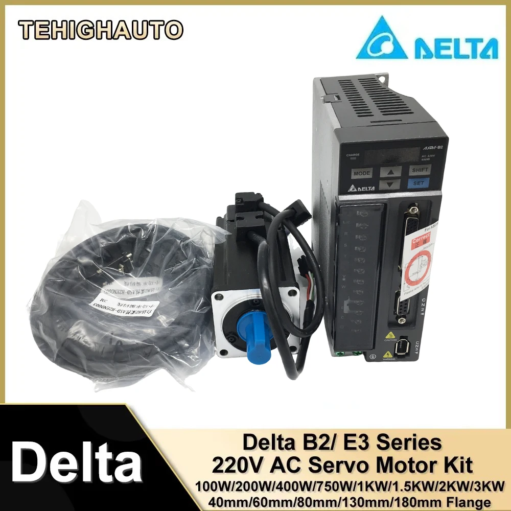 

Комплект серводвигателя Delta B2/E3 22 бита 3000 об/мин