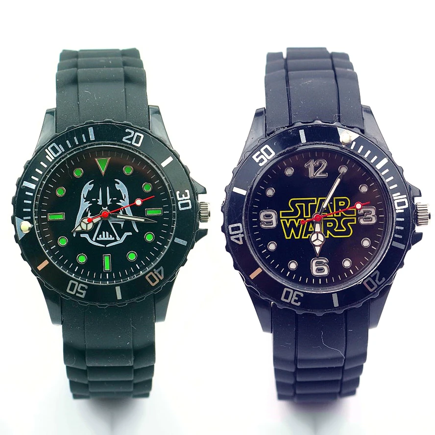 

Disney Watch Movies Star Wars Quartz Watches Stormtrooper Darth Vader Action Figure Toys for Children Collection Birthday Gifts