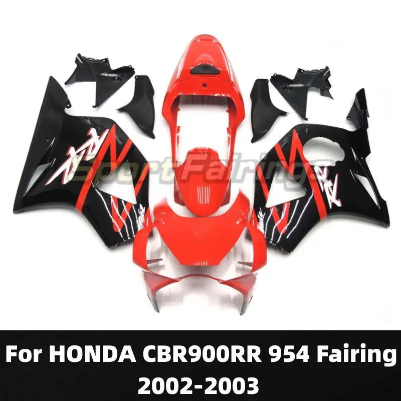 

Fairing kit for HONDA CBR900RR 954 02 03 Red Black CBR 900RR 2002 2003 ABS Fairing bodywork