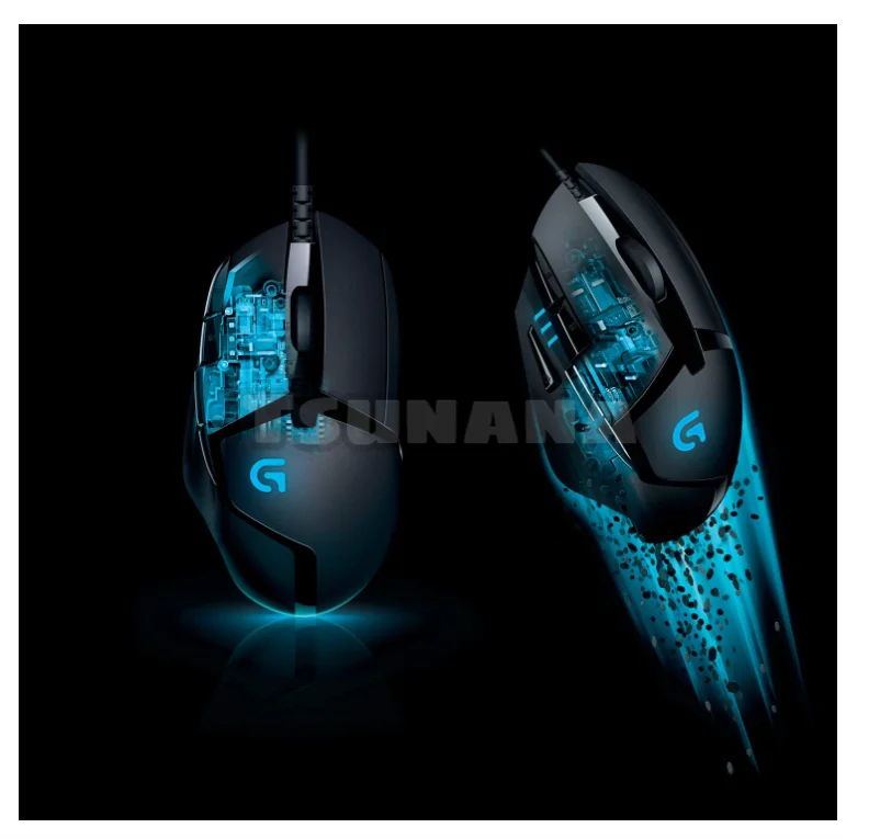 Мышь Logitech G402 Hyperion Fury Проводная игровая 4 000 DPI легкая 8 программируемых кнопок