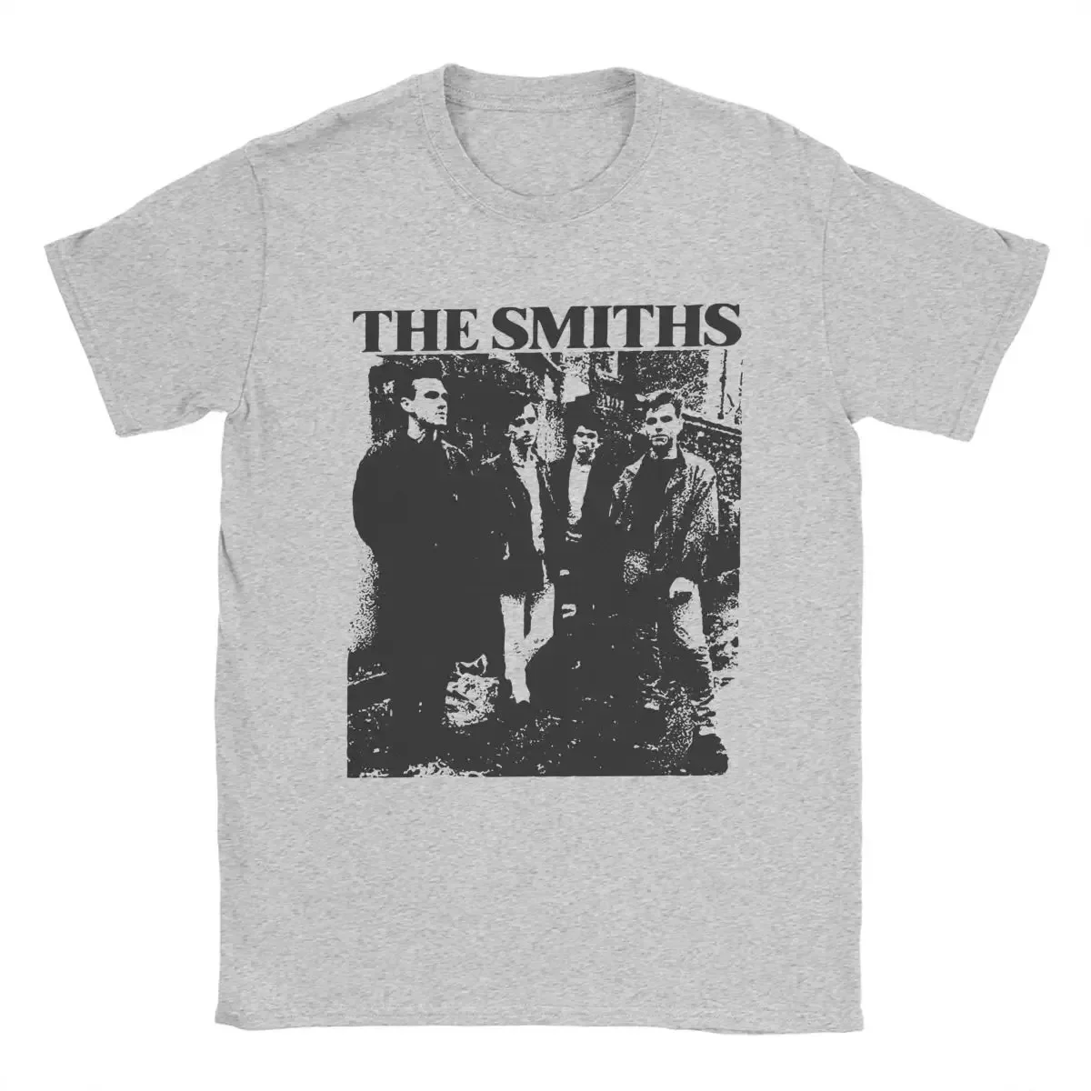 Мужская винтажная футбольная рубашка-толстовка с рисунком Smiths повседневная
