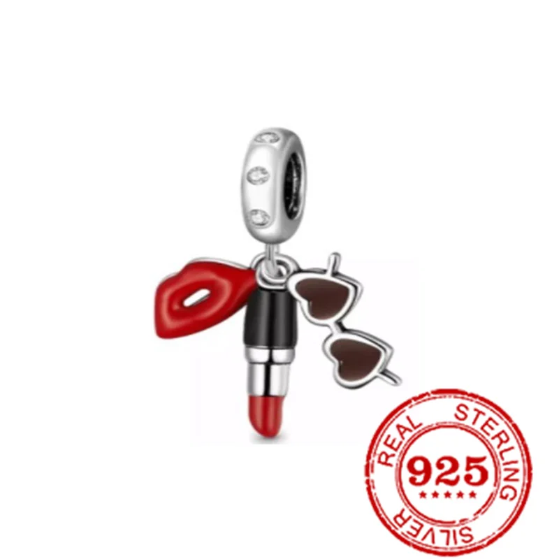 Новинка 925 г. Серебряные Оригинальные аксессуары подвеска-цепочка висячий зажим