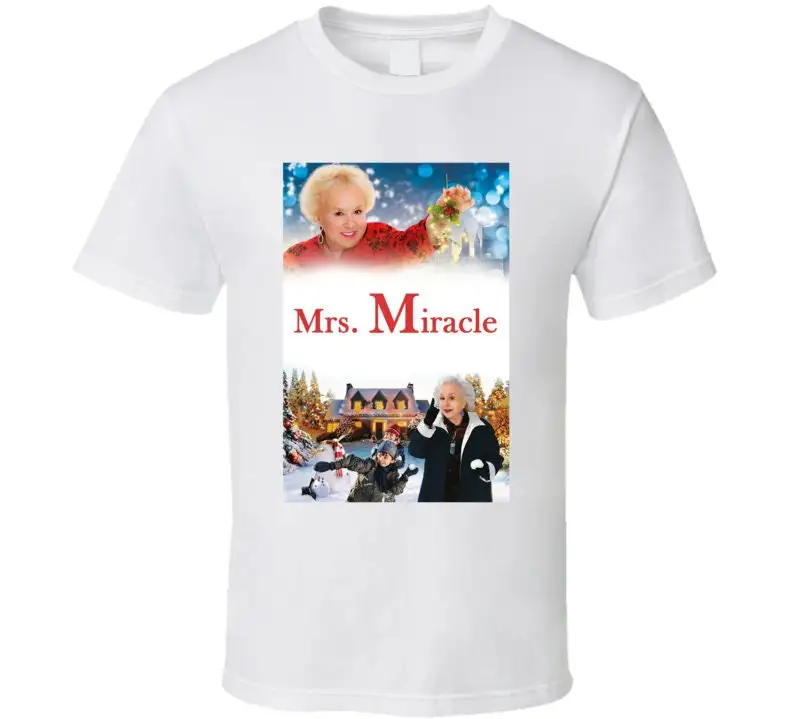 Футболка с изображением рождественского фильма Mrs Miracle