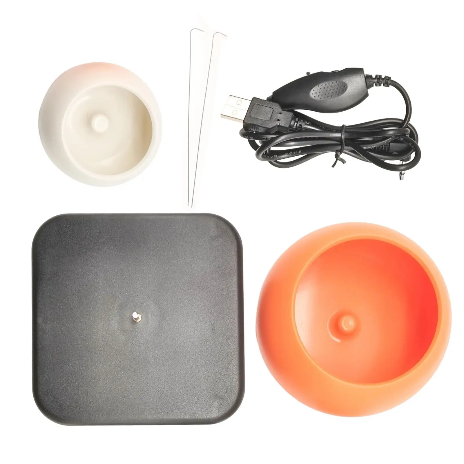 

Bead Spinner Accessories Jewelry Making Handsfree with 2 Bowls Findings for Stringing