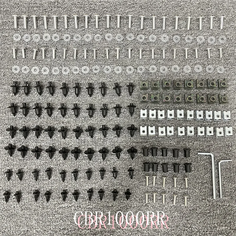

Fairing Bodywork Kit Bolts Screws For Fit HONDA CBR1000RR / FIREBLADE 2004-2020