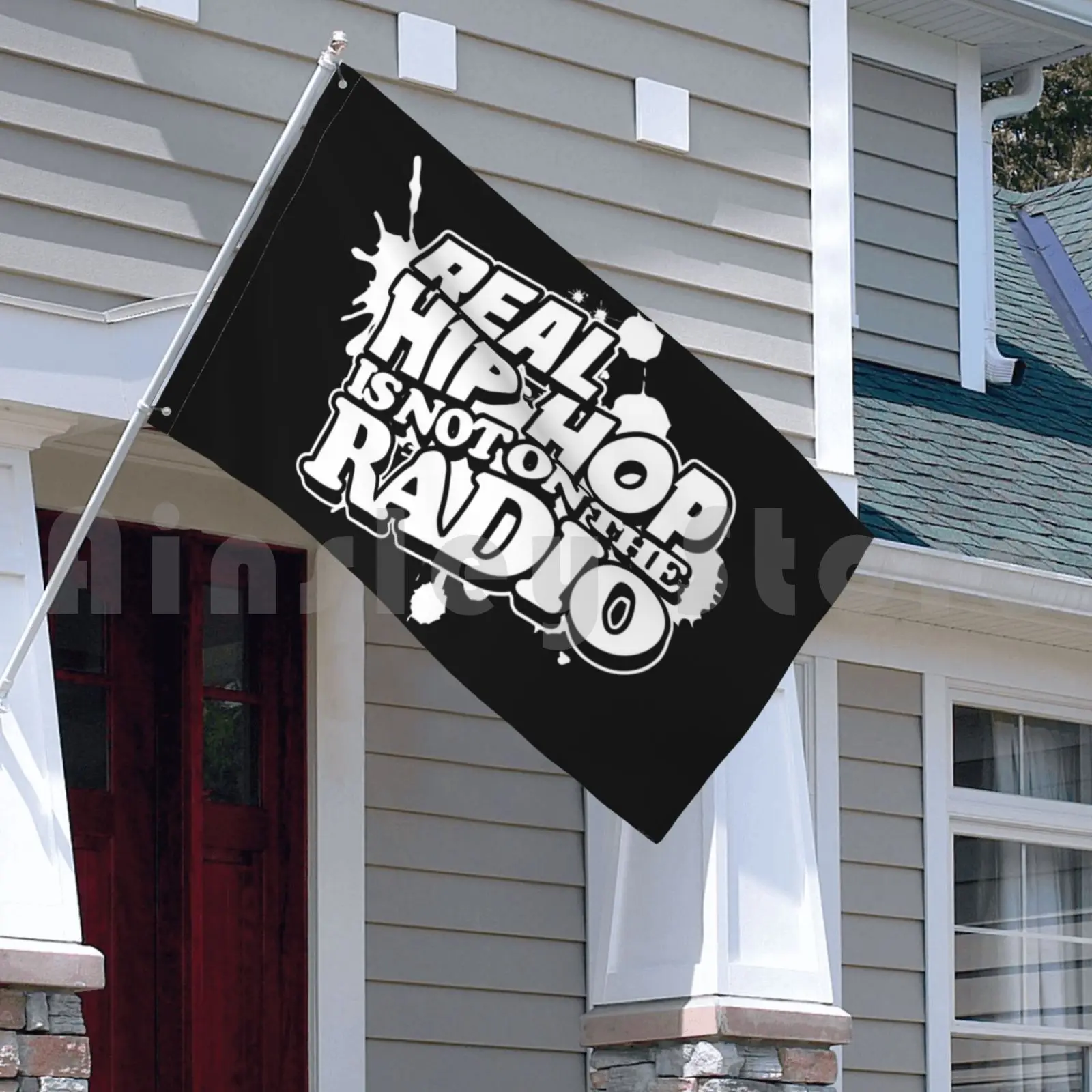 Настоящий хип-хоп флаг не на радиоуправлении Автомобильный Забавный Хип-хоп