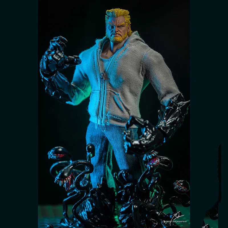 

1/12 Scale Male Soldier Short Sleeve T shirt Zipper Coat Jean Clothes Set Accessory Model for 6 inches Strong Body