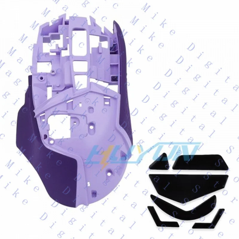 Фото Сменный чехол/корпус/внешний корпус для проводной игровой мыши Logitech G502, розовый №1