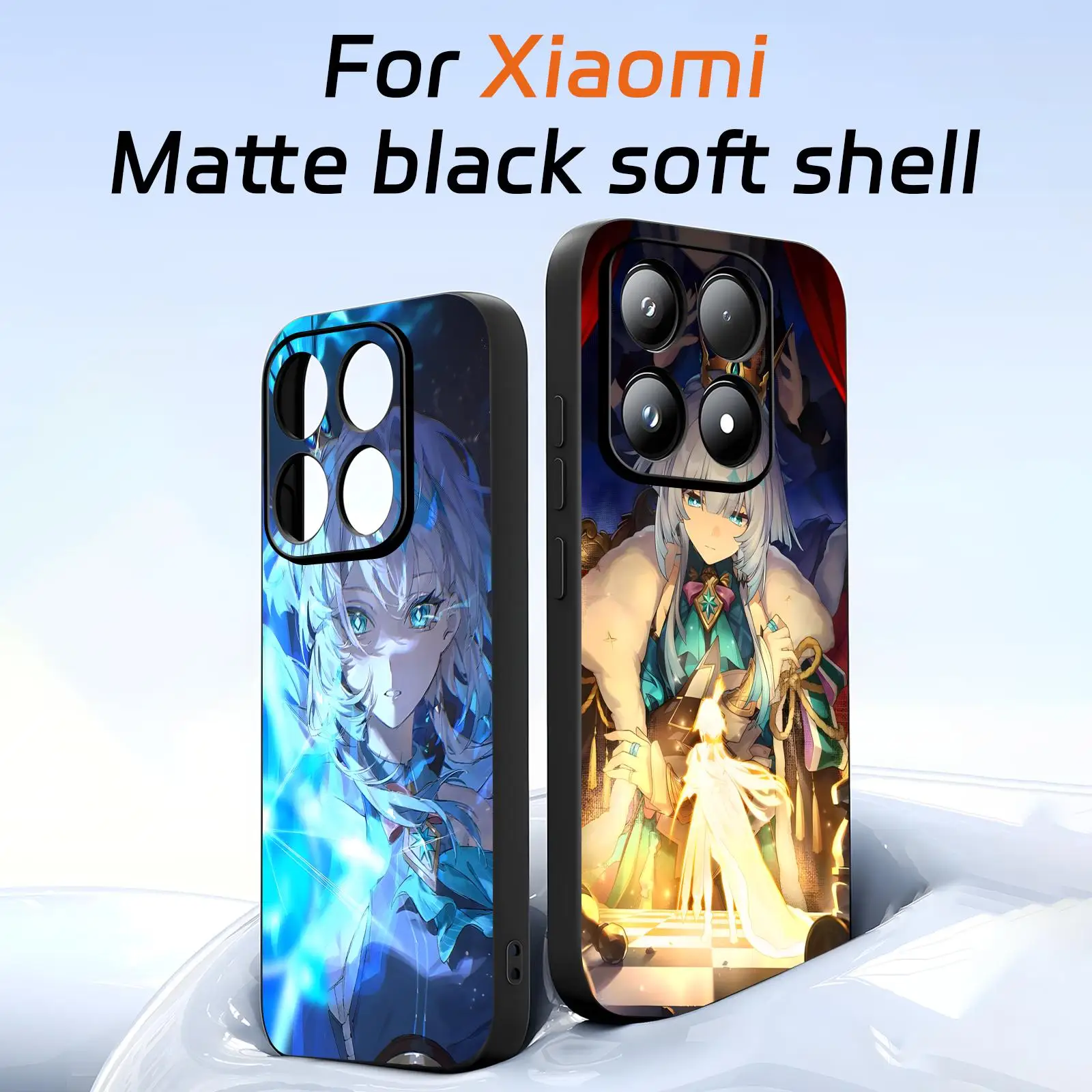 Фото Чехол для телефона Honkai Star Rail Cerydra для Xiaomi 17 15 14 13 12 11 T Ultra Pro, мягкий черный противоударный чехол №1