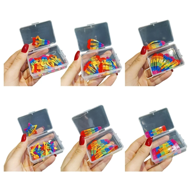 

Y2k 90s Aesthetic Multi-shape Can Choose Hairpin for Woman Charm Sweet Hair Clip Dropship