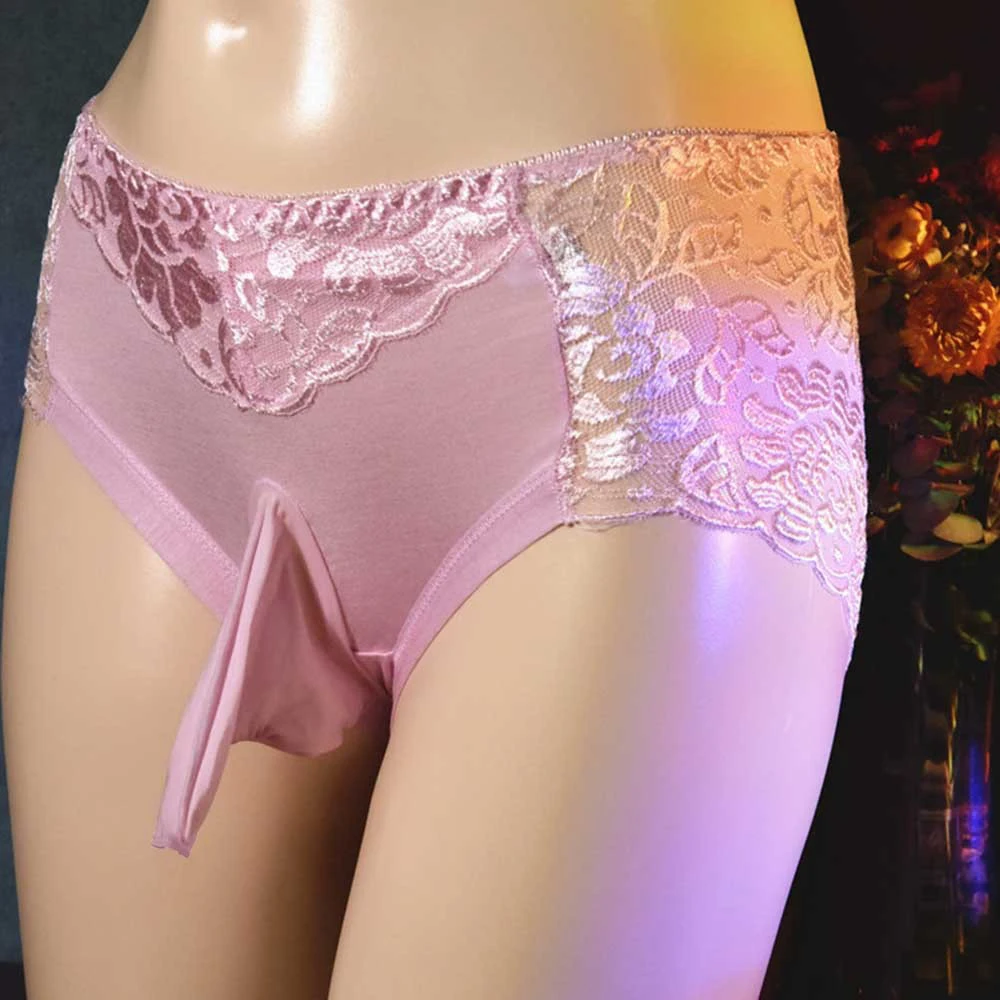 

Underwear Mens Briefs Sissy Soft Summer Underpants Open/Closed Sheath Panties Regular Sexy Breathable Lingerie
