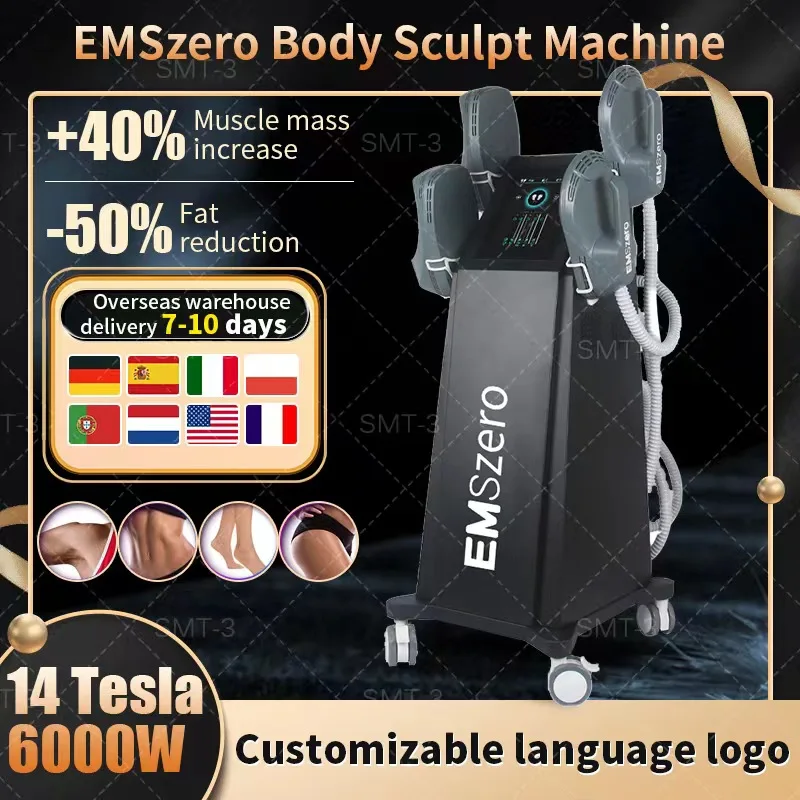 

2023 Newest DLS-EMSLIM NEO Nova 13Tesla Hi-Emt Machine with 4 NEO Handles and Pelvic Stimulation Pads Optional EMSzero