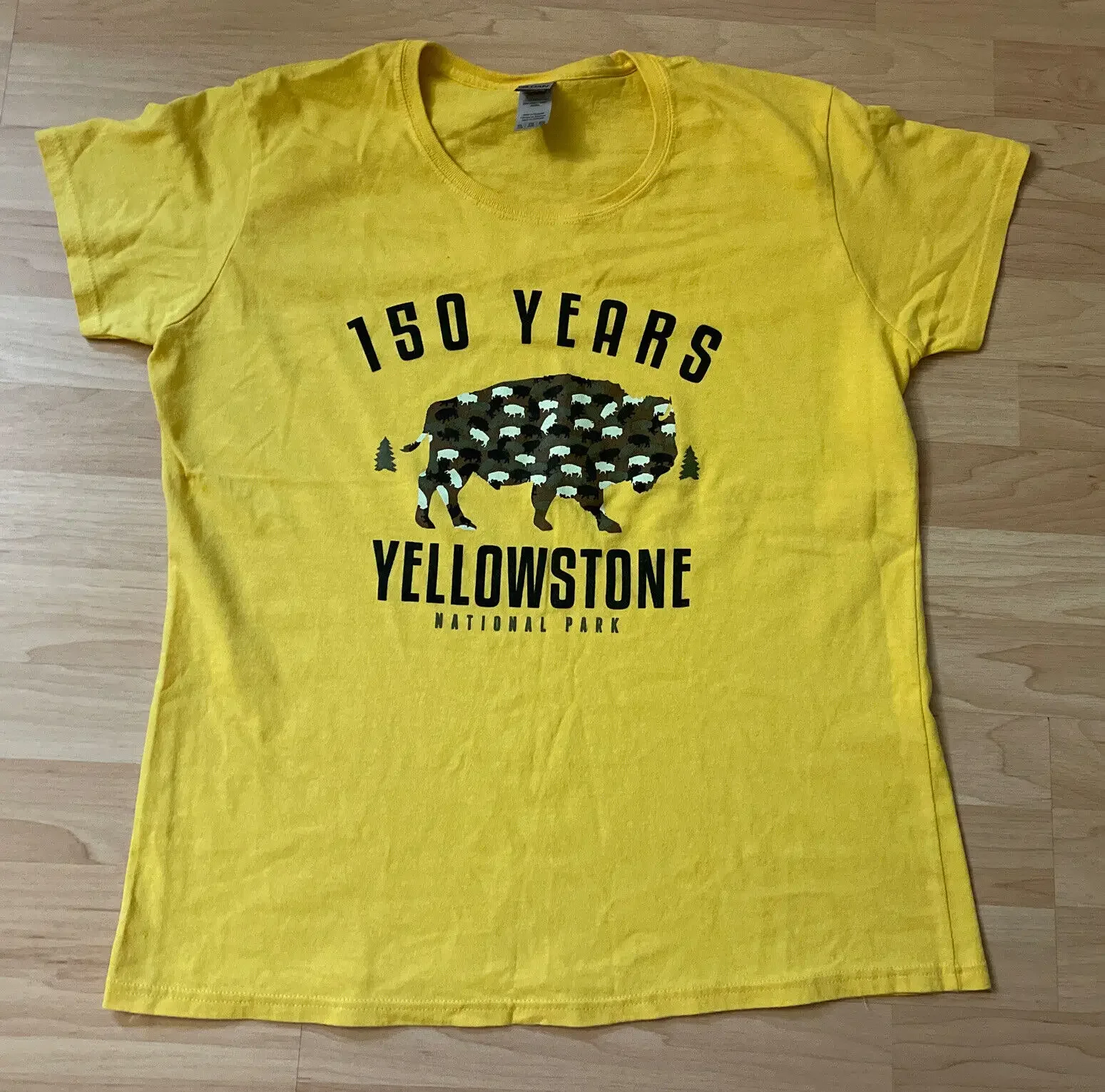 Футболка Yellowstone с рисунком в этническом парке 150-й юбилей размер XL