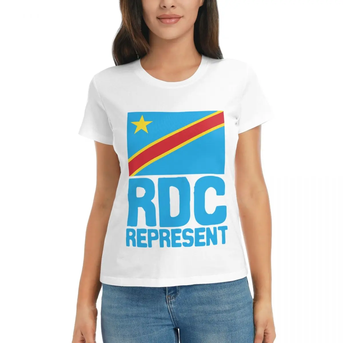 

RDC Representers Vintage R330 Movement Top quality White Top tee Home USA Size