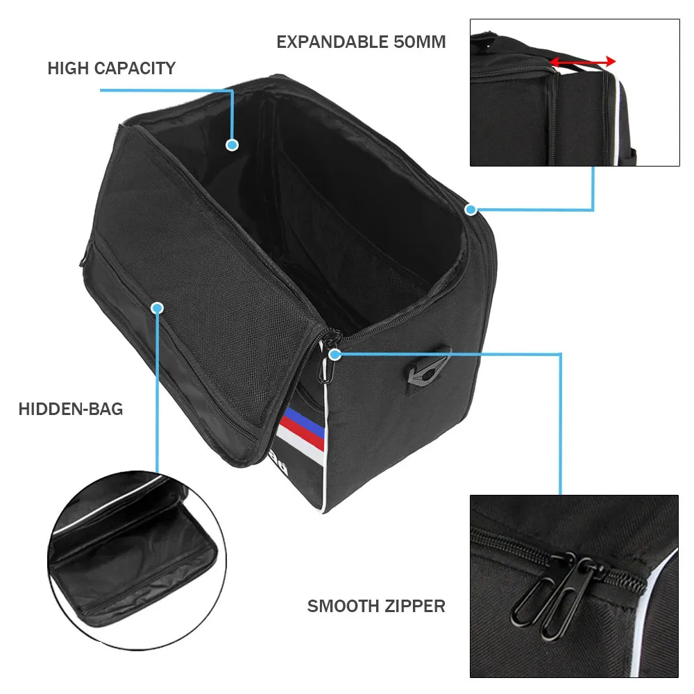 Для TRK502X верхняя коробка для багажа расширяемая внутренняя сумка корзина