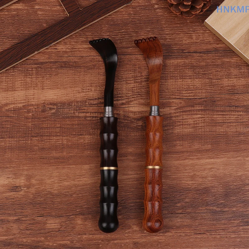 Регулируемый скребок для спины из сандалового дерева массажная палочка