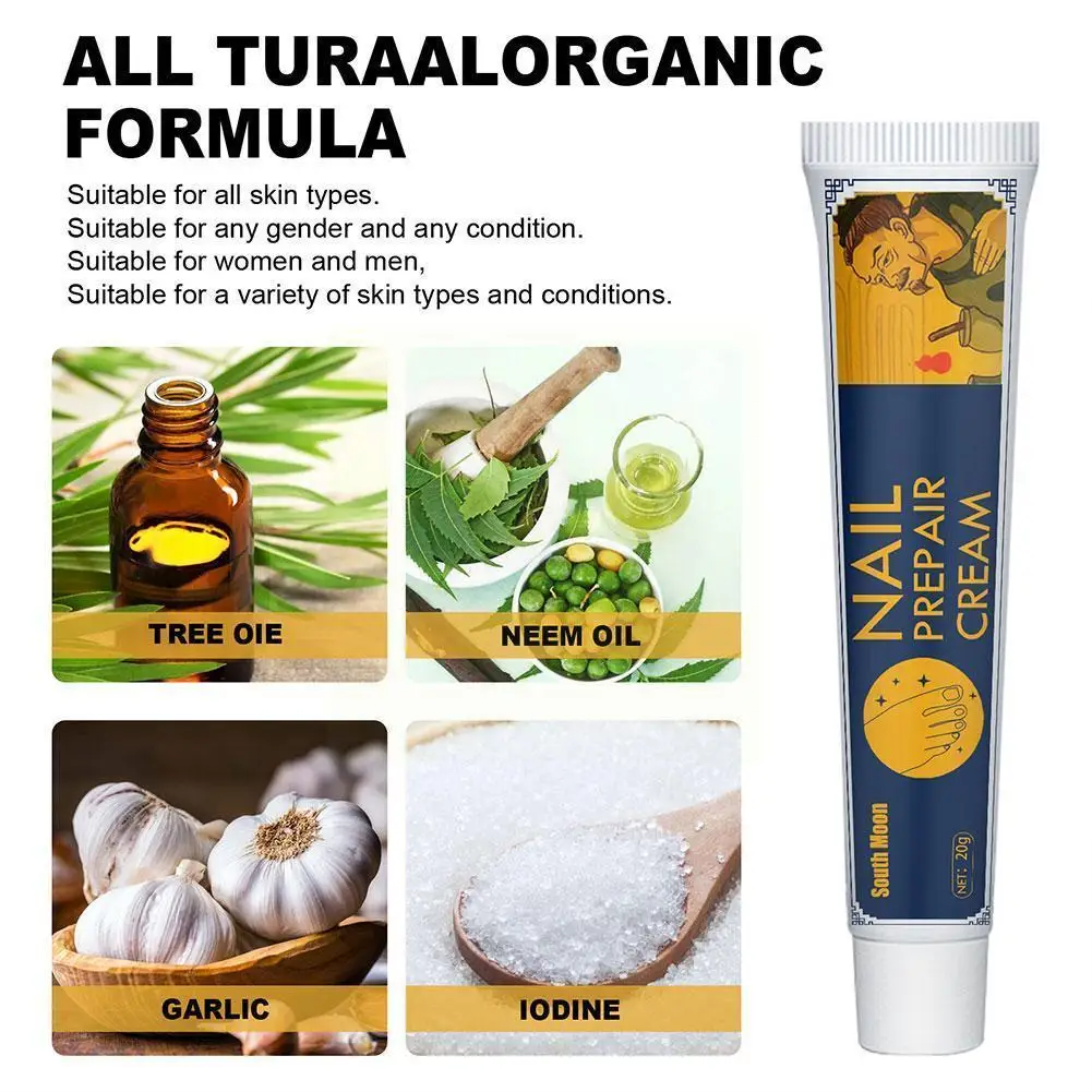 

1PCS Herbal Effective Foot Cream Treatment Anti Fungal Gel Repair Toe Crack Onychomycosis Infection Dry Paronychia Care Fun A2V2