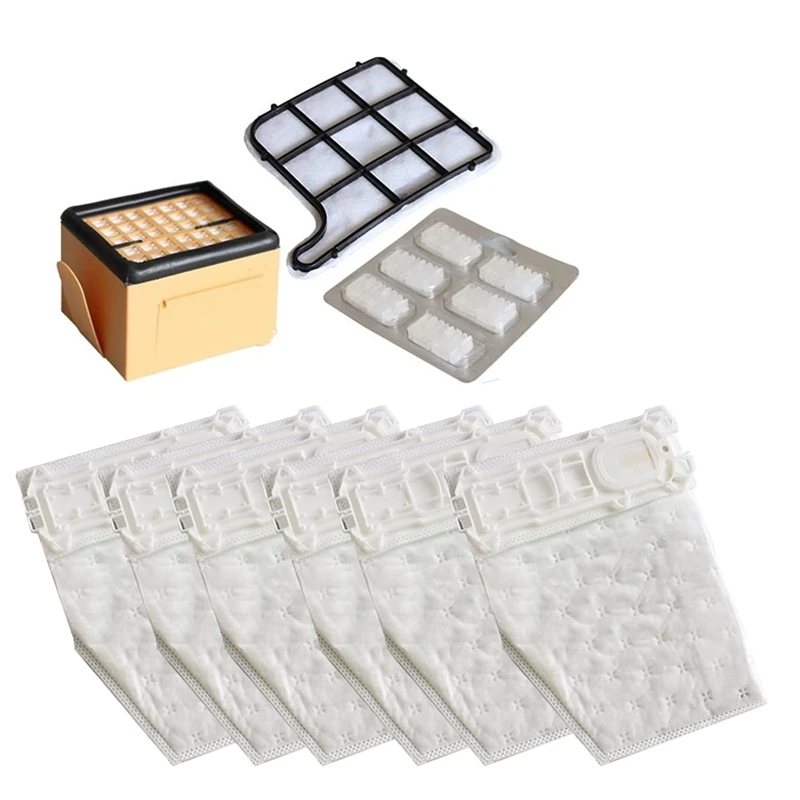 

9Pcs Vacuum Cleaner Parts Multi-Sets HEPA Filter For Vacuum Cleaner Folletto Vorwerk Kobold VK135 VK136 VK369