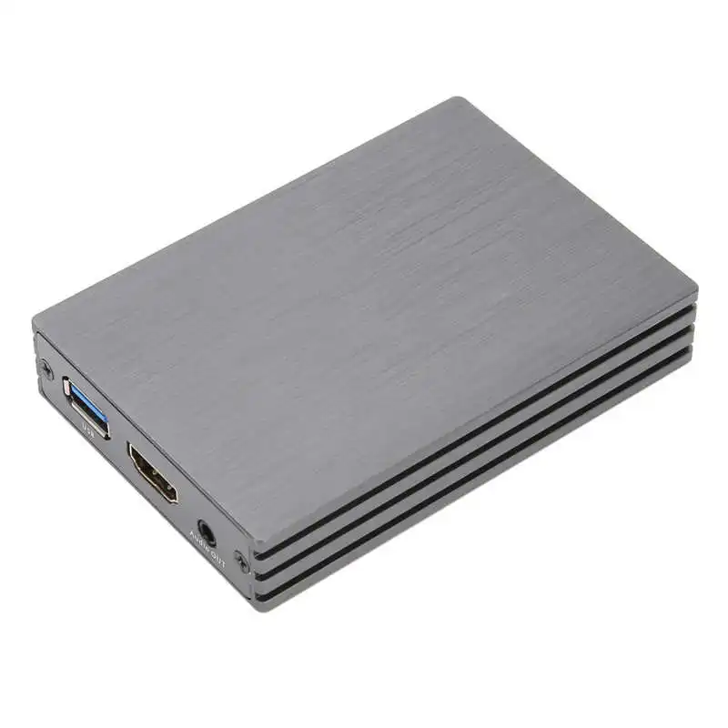 Карта захвата звука и видео 4K мультимедийный интерфейс высокой четкости USB 3 0