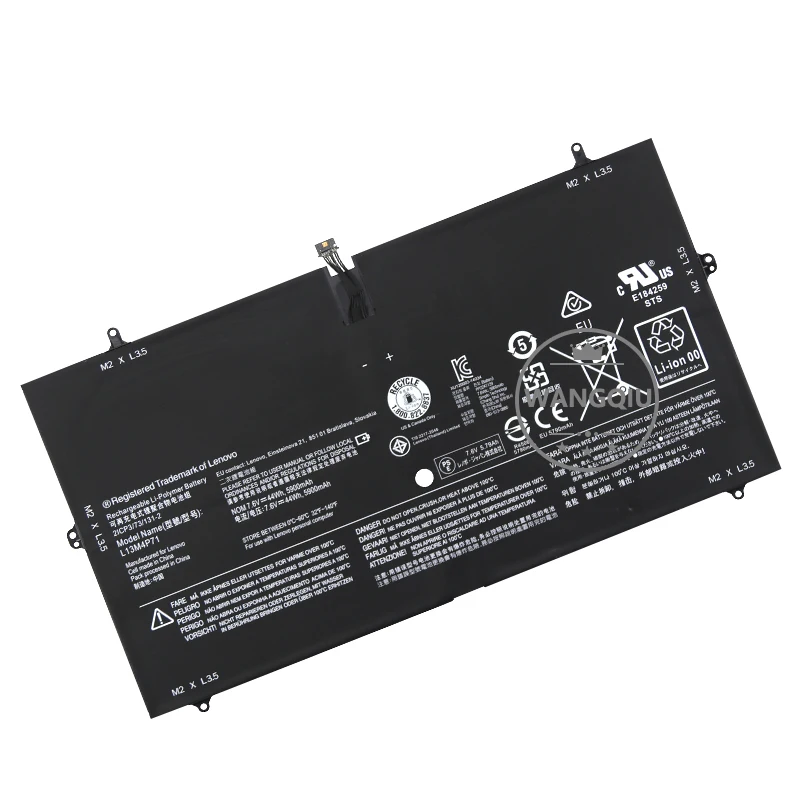 Аккумулятор для ноутбука Lenovo Yoga 3 Pro 1370 Pro-1370-80HE Pro-5Y71 Pro-I5Y51 Pro-I5Y70 Pro-I5Y71 L13M4P71 L14S4P71