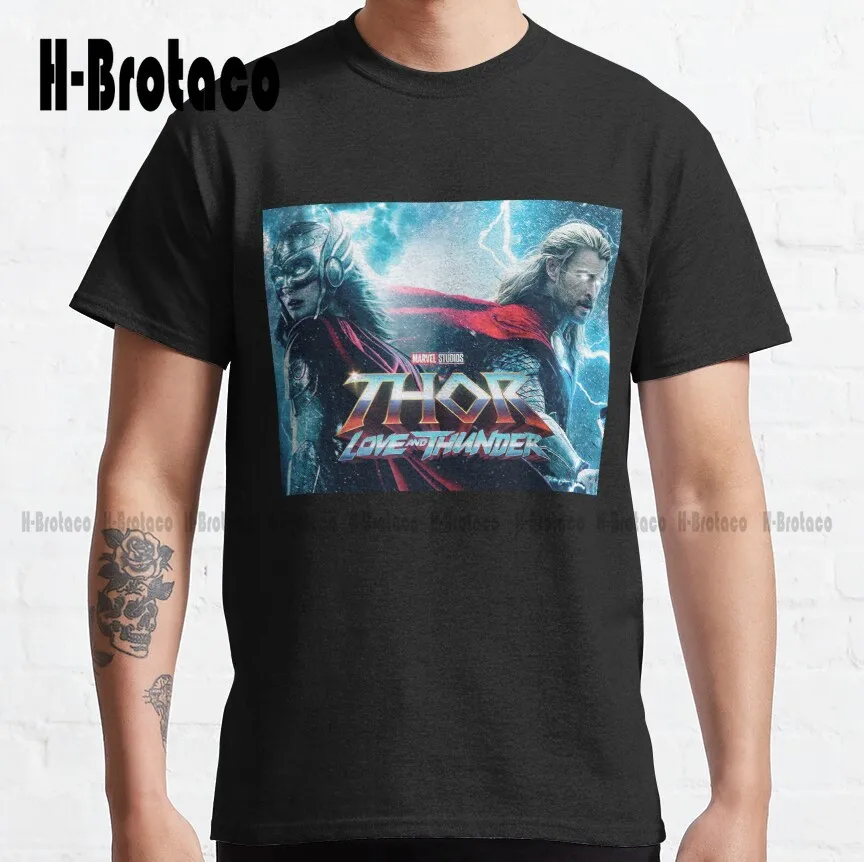 Женская Винтажная футболка [Thors] белая Классическая хлопковая Футболка для